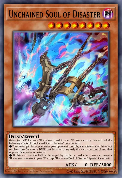 Unchained Soul of Disaster trading card