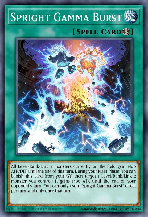 Spright Gamma Burst trading card