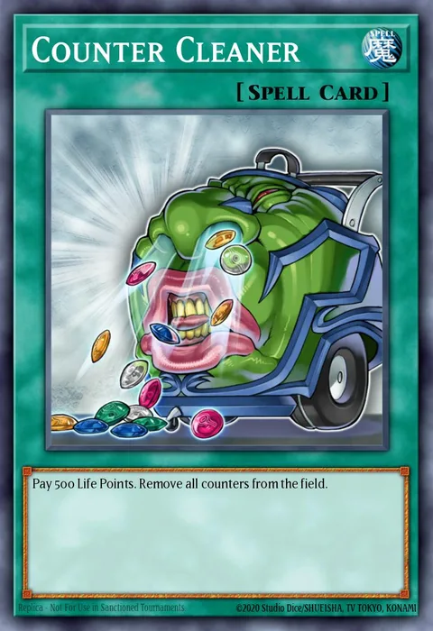 Counter Cleaner trading card