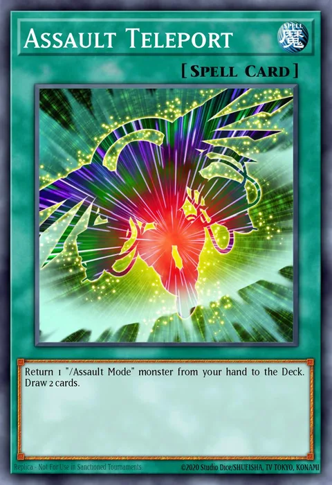 Assault Teleport trading card
