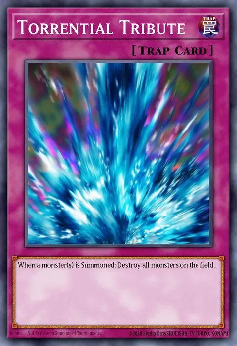 Torrential Tribute trading card