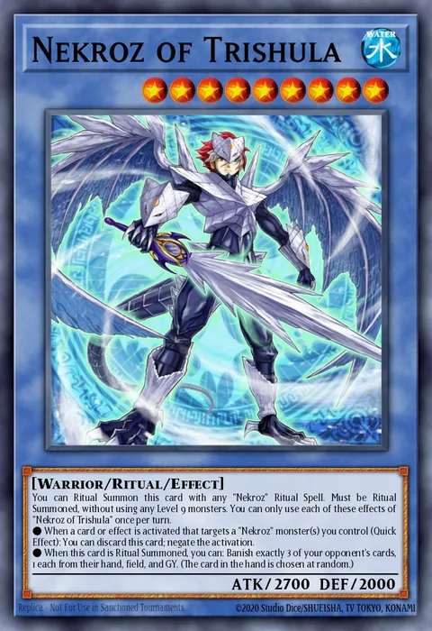 Nekroz of Trishula trading card