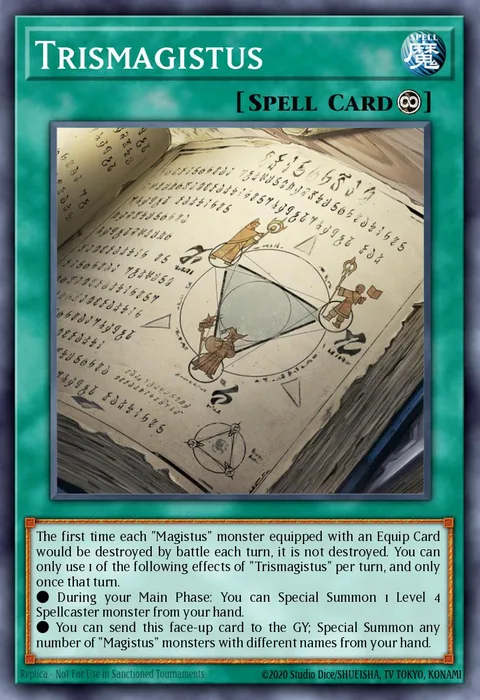 Trismagistus trading card