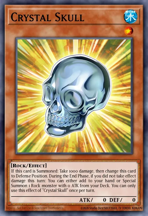 Crystal Skull trading card