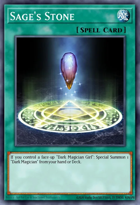 Sage's Stone trading card