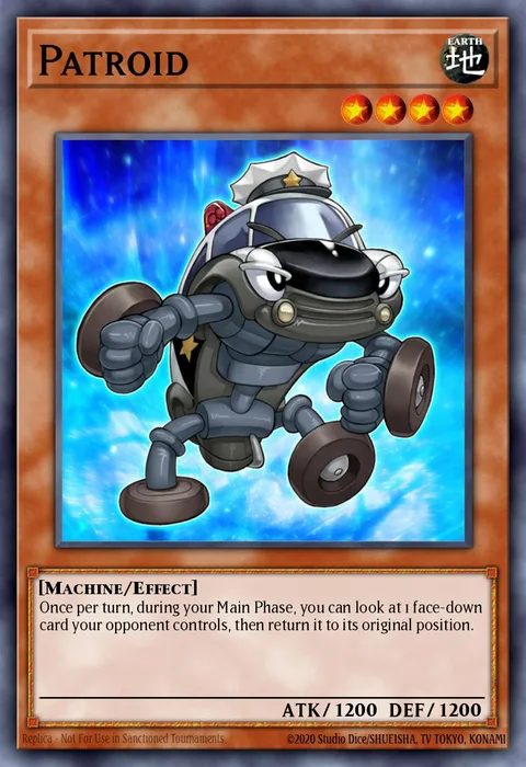 Patroid trading card