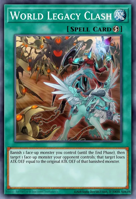 World Legacy Clash trading card