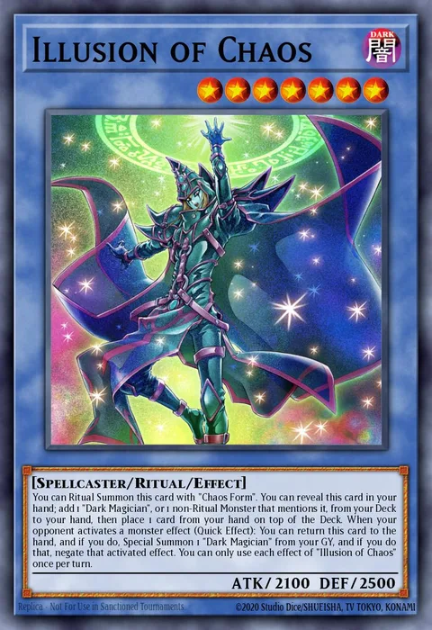 Illusion of Chaos trading card