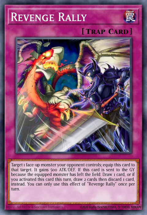 Revenge Rally trading card