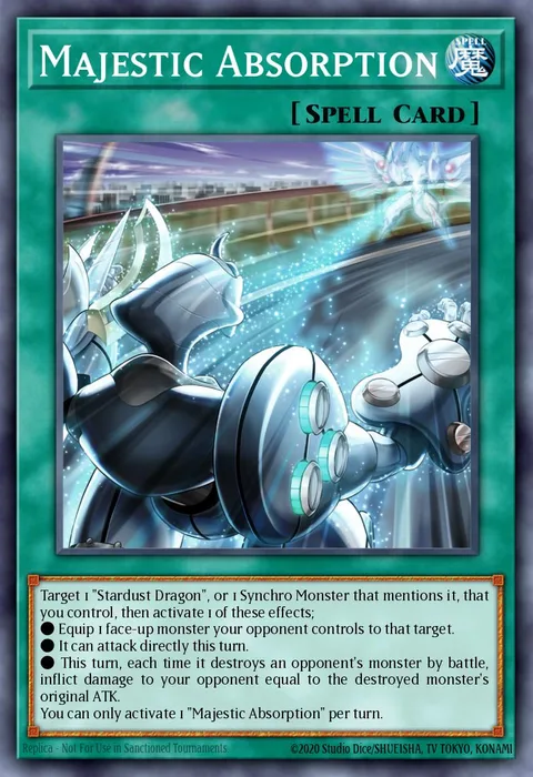 Majestic Absorption trading card
