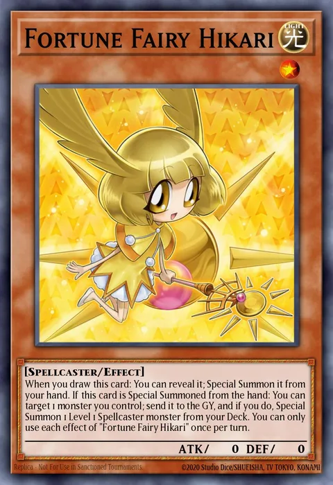 Fortune Fairy Hikari trading card