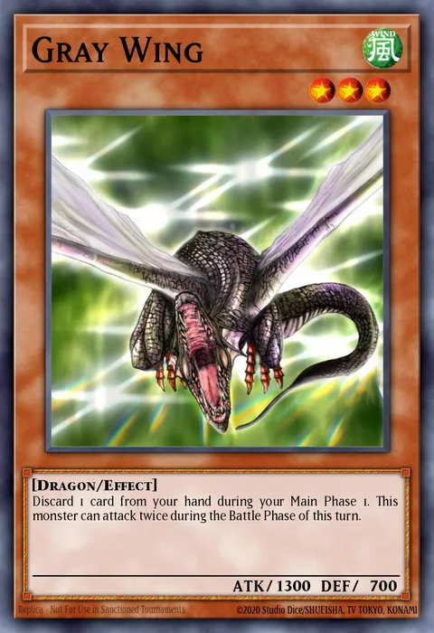 Gray Wing trading card