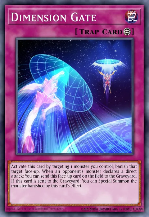 Dimension Gate trading card