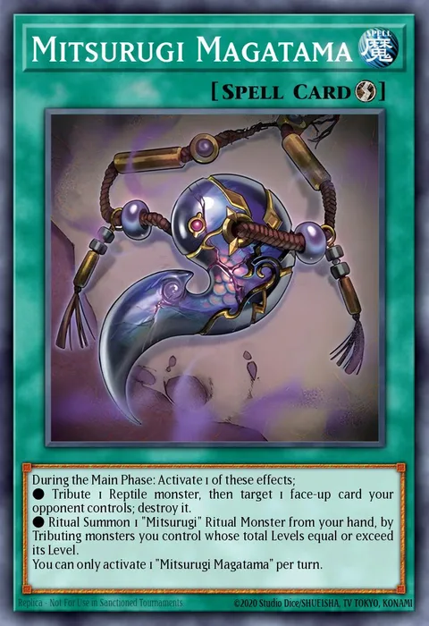 Mitsurugi Magatama trading card