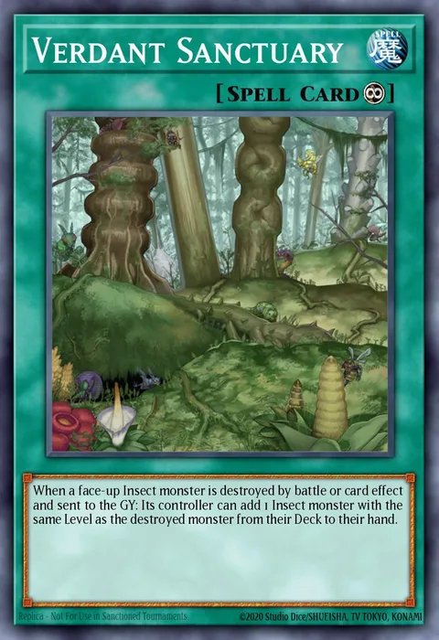 Verdant Sanctuary trading card