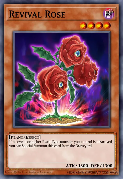Revival Rose trading card