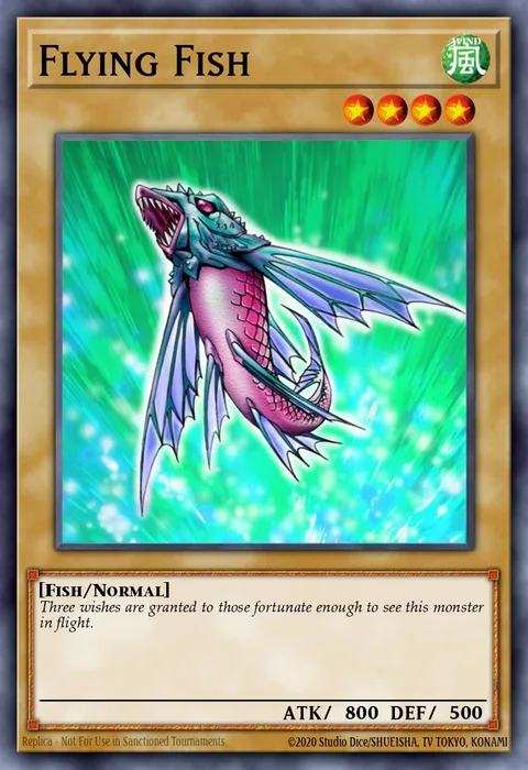 Flying Fish trading card