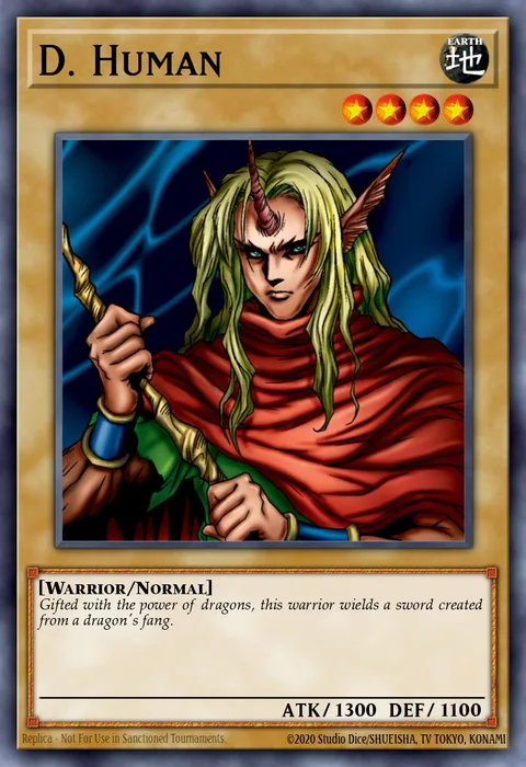 D. Human trading card