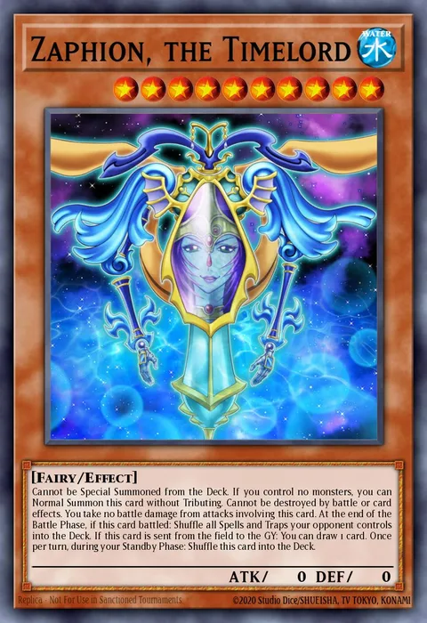 Zaphion, the Timelord trading card