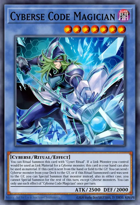 Cyberse Code Magician trading card