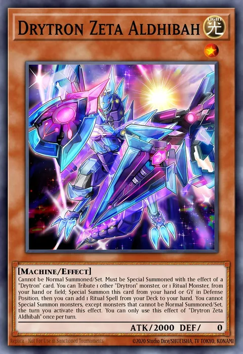 Drytron Zeta Aldhibah trading card