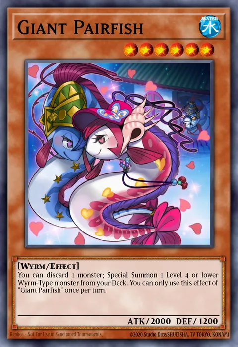 Giant Pairfish trading card