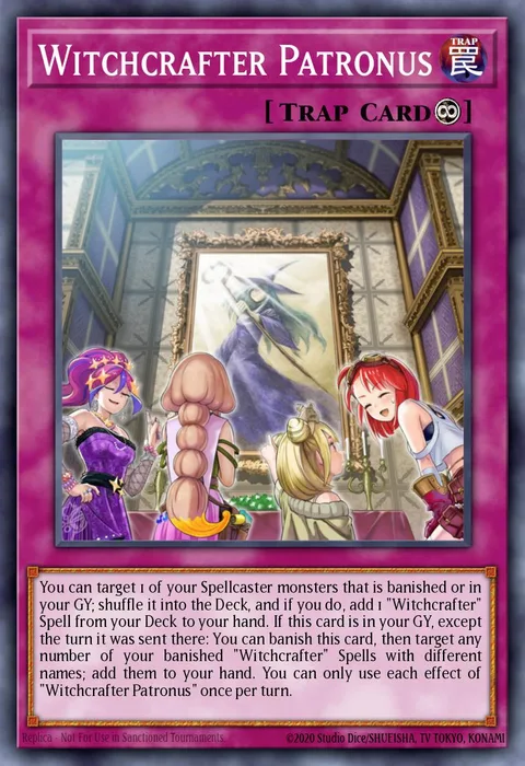 Witchcrafter Patronus trading card
