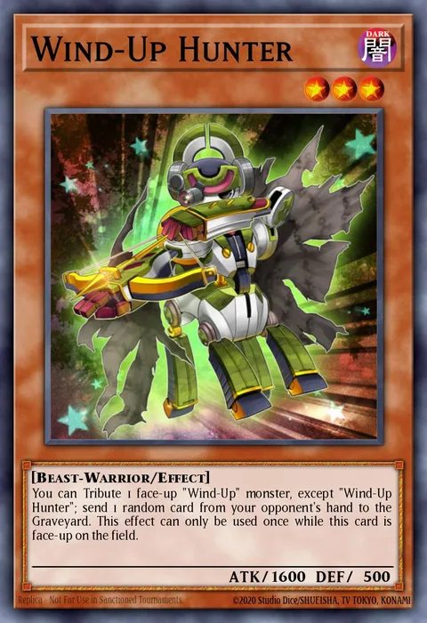 Wind-Up Hunter trading card