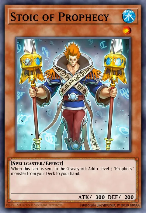 Stoic of Prophecy trading card