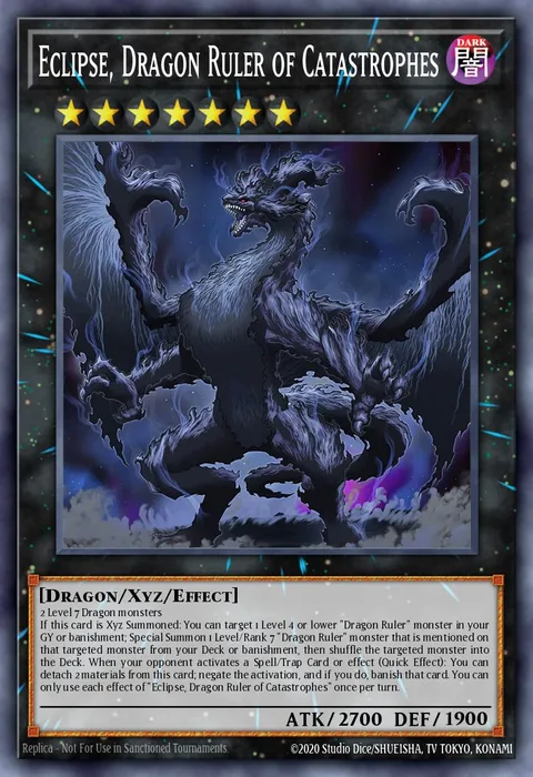 Eclipse, Dragon Ruler of Catastrophes trading card