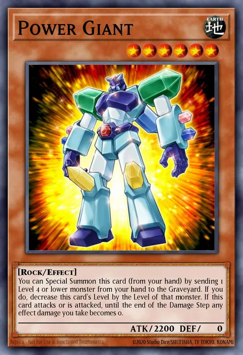 Power Giant trading card