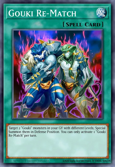 Gouki Re-Match trading card