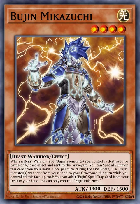 Bujin Mikazuchi trading card