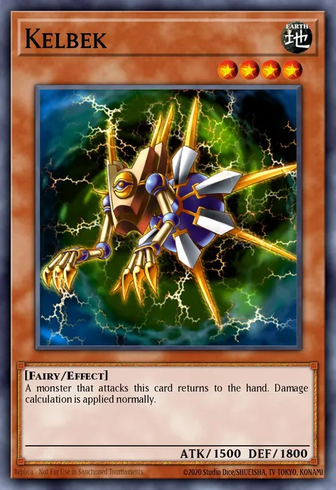 Kelbek trading card