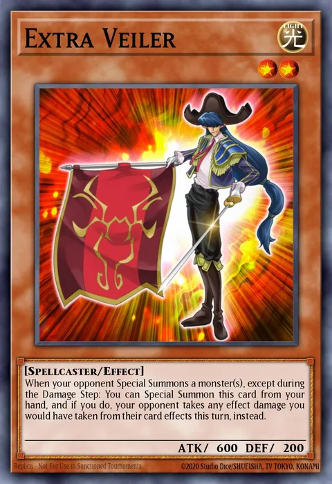 Extra Veiler trading card