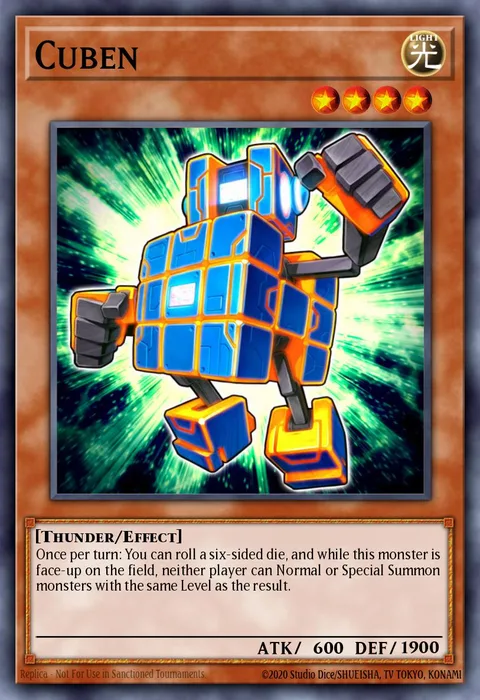 Cuben trading card