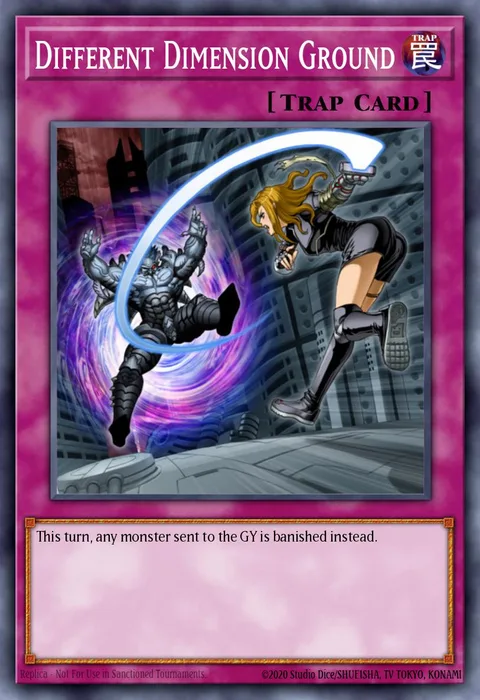 Different Dimension Ground trading card