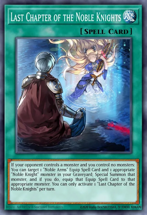 Last Chapter of the Noble Knights trading card