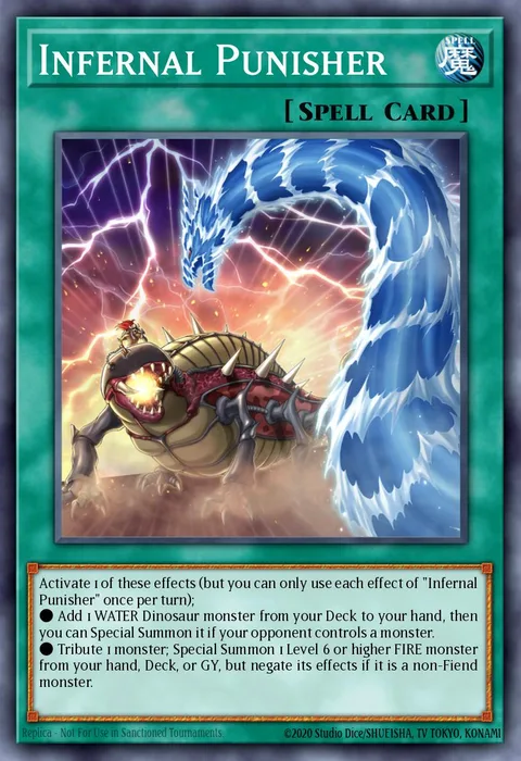 Infernal Punisher trading card