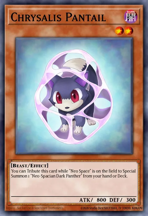 Chrysalis Pantail trading card