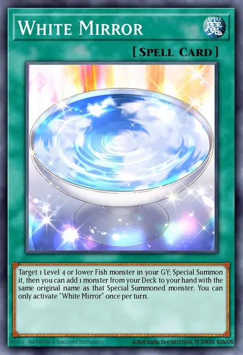 White Mirror trading card