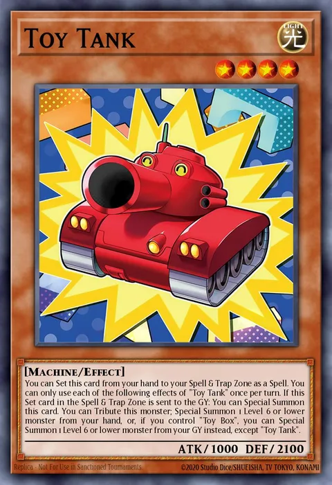 Toy Tank trading card