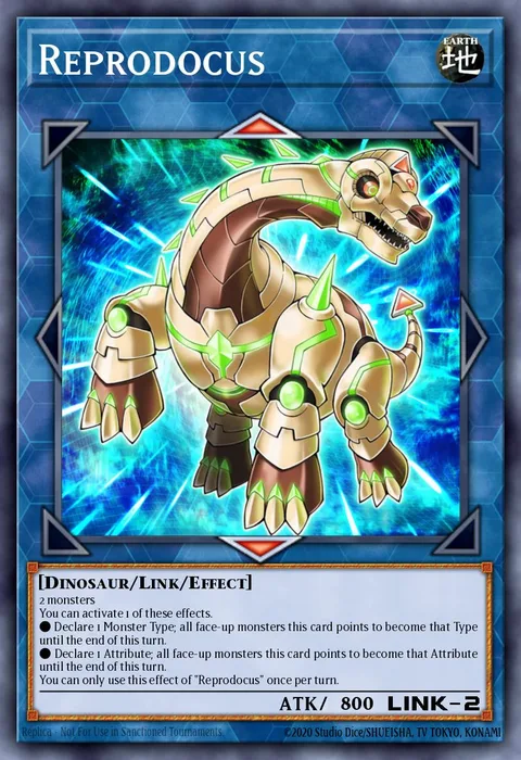 Reprodocus trading card