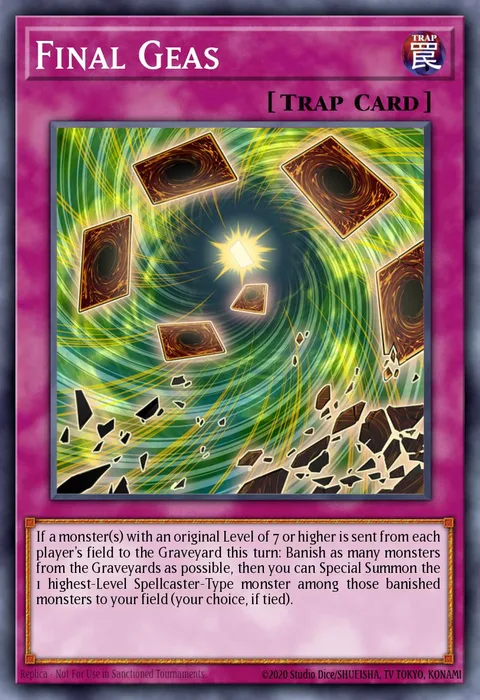 Final Geas trading card