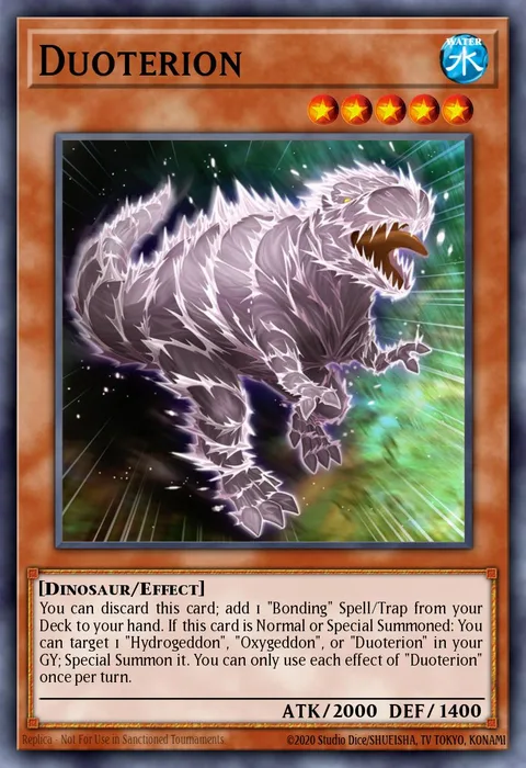 Duoterion trading card