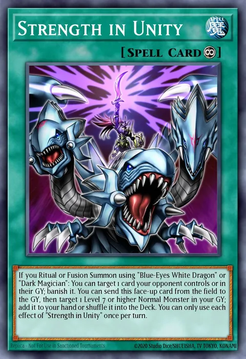 Strength in Unity trading card