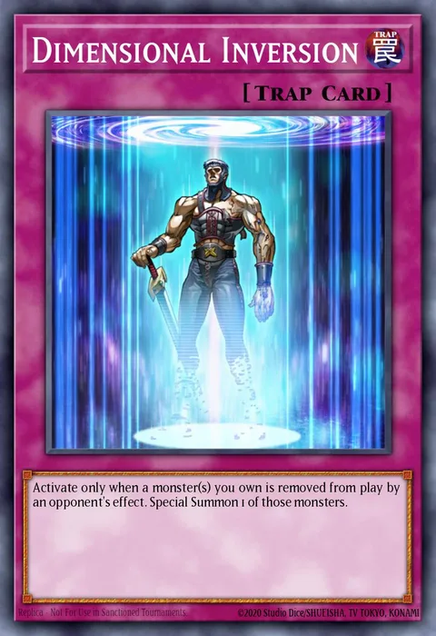 Dimensional Inversion trading card