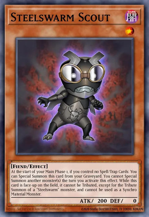 Steelswarm Scout trading card