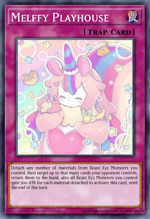 Melffy Playhouse trading card