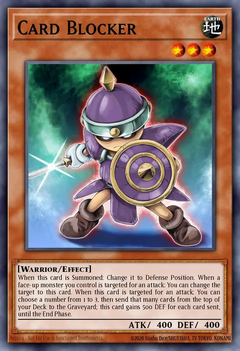 Card Blocker trading card